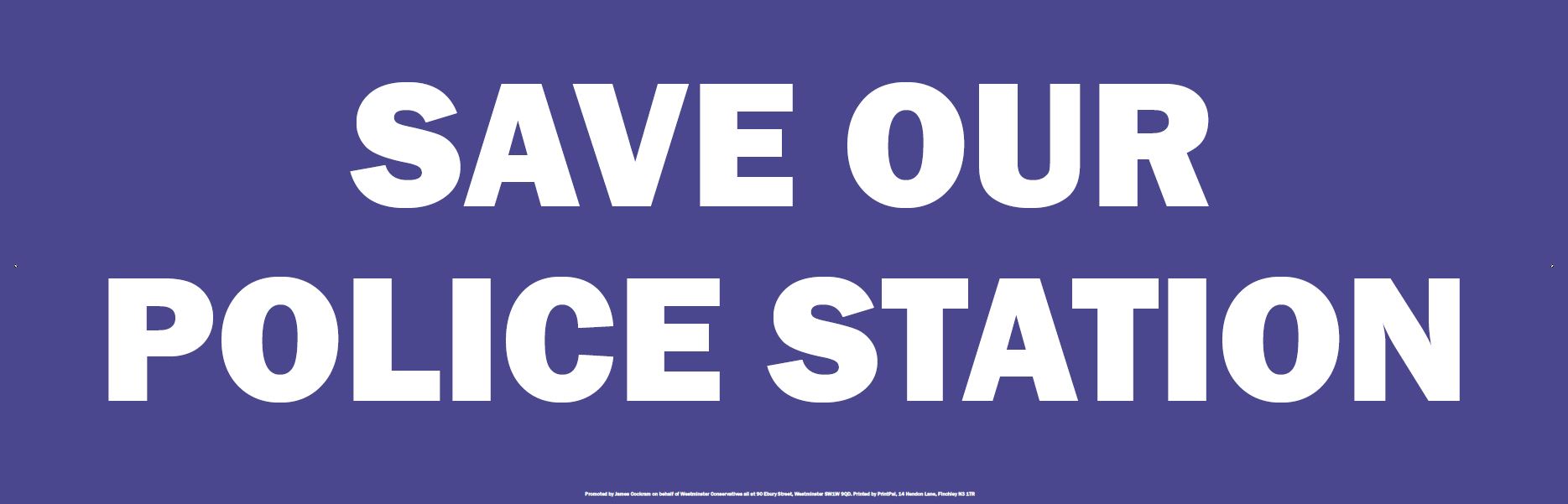 save our police station