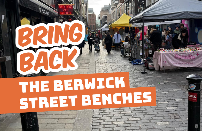 Bring Back the Berwick Street Benches
