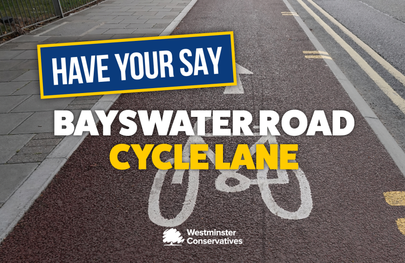 Bayswater Road Cycle Lane
