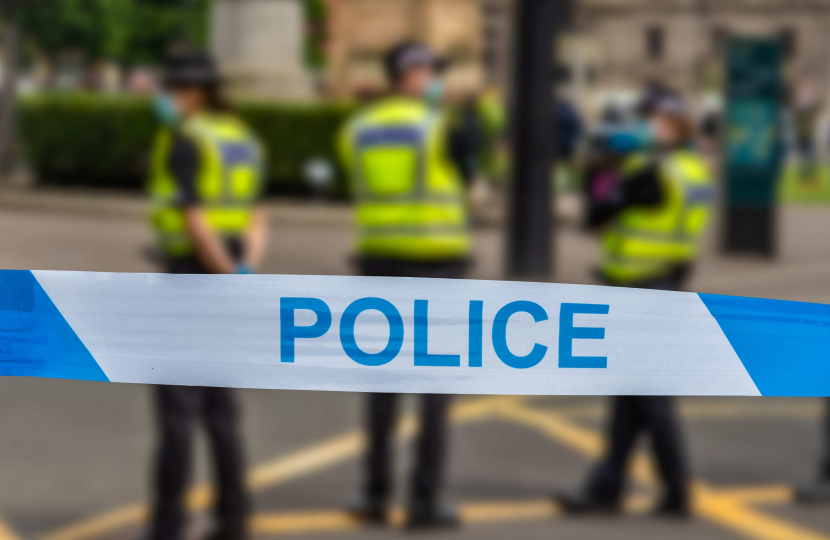 Police crime scene