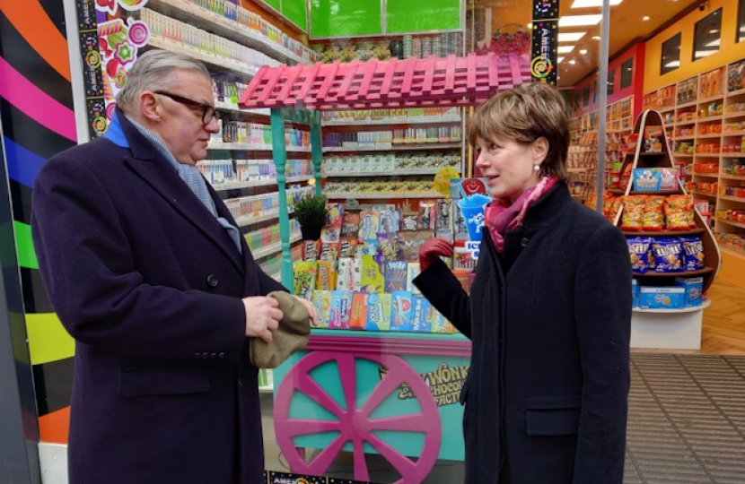 Cllr Ian Rowley and Cllr Rachael Robathan.