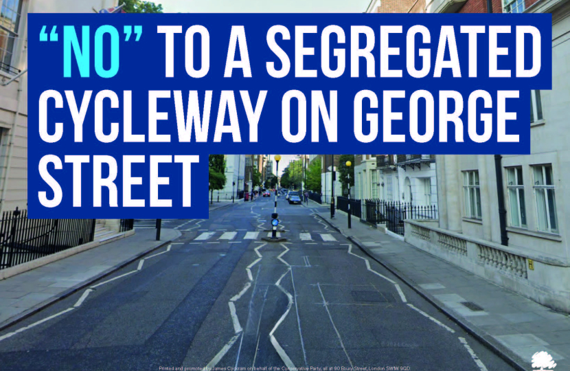No to a segregated cycleway