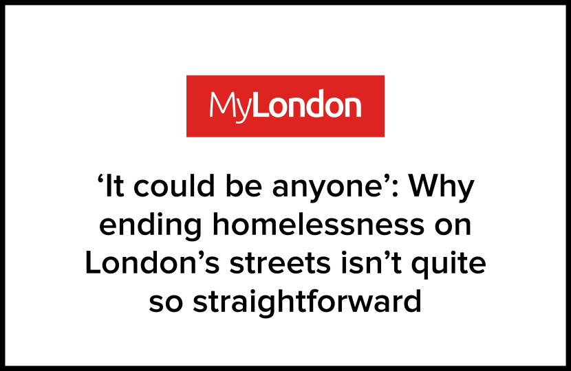 'It could be anyone': Why ending homelessness on London's streets isn't quite so straightforward