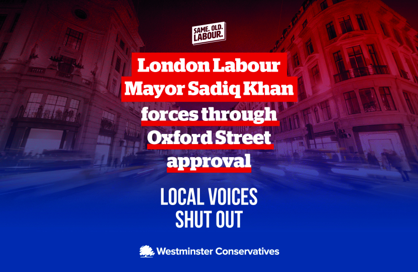 Oxford Street Approval Text