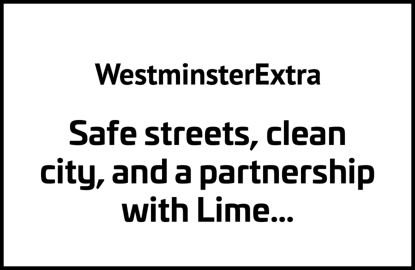 Safe streets, clean city, and a partnership with Lime…