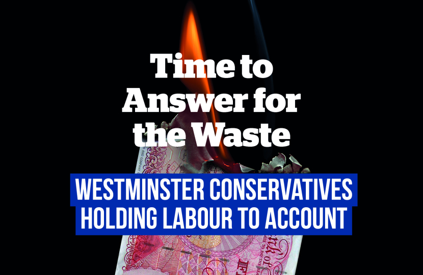 Burning cash: time to answer for the waste