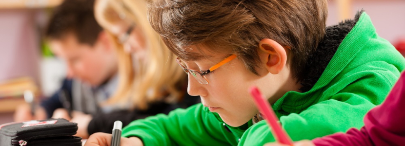 Children at school