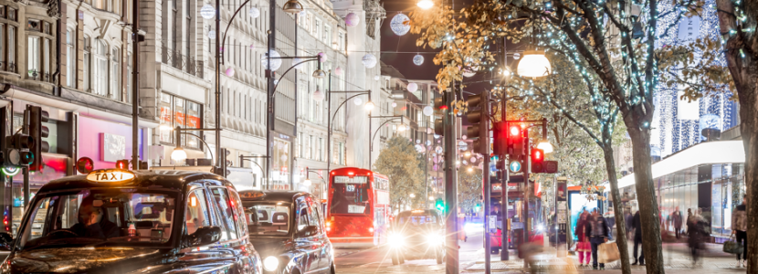 Oxford Street at Christmas