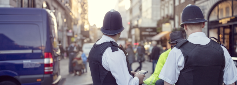 Police Officers in central London