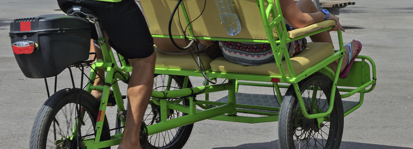 Photo of pedicab 