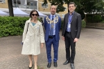 Mayor and Mayoress with Murad
