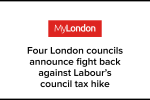Four London councils announce fight back against Labour's council tax hike