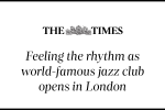 Feeling the rhythm as world-famous jazz club opens in London