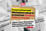 Conservatives hold Westminster Labour to account over Geoffrey Osborne scandal