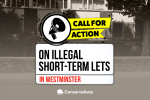 Call for action on illegal short term lets