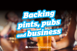 Backing pints pubs and business