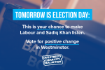 Tomorrow is election day