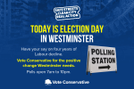Today is election day in Westminster