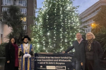 It was fantastic to be joined by the Lord Mayor of Westminster to turn on the lights of the Christmas Tree on Circus Road.