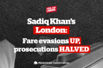 Westminster Conservatives prioritises enforcement, Sadiq Khan lets fare evasion spiral