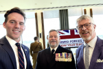 Cllr Pitt Ford and Cllr Mitchell at Armed Forces Day