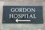 Gordon Hospital Sign