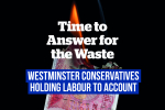 Burning cash: time to answer for the waste