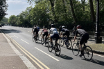 Cycling in Regent's Park