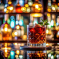luxurious cocktail bar (AI generated)
