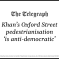 Oxford Street pedestrianisation is "anti-democratic", says Cllr Tim Barnes