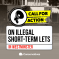 Call for action on illegal short term lets
