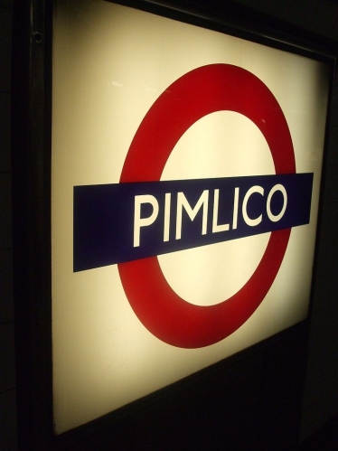 Pimlico Station Sign 