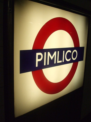 Pimlico Station Sign 