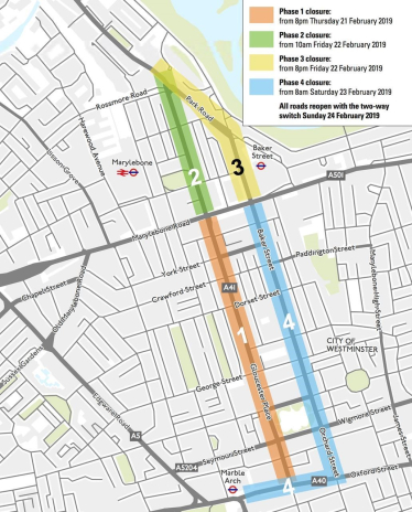 Baker Street Map