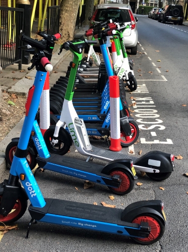 E-scooters