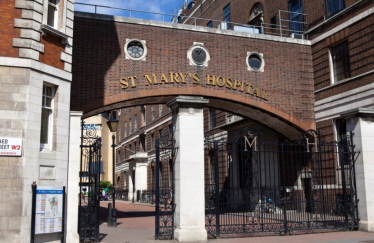 Entrance to St Mary's Paddington