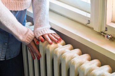 Stock image - heating 