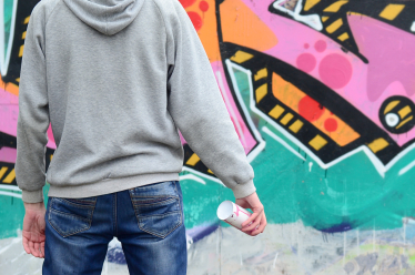 Stock image graffiti