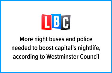 More night buses and police needed to boost capital's nightlife, according to Westminster Council