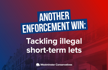 Another enforcement win: Westminster Conservatives take action on illegal short-term lets