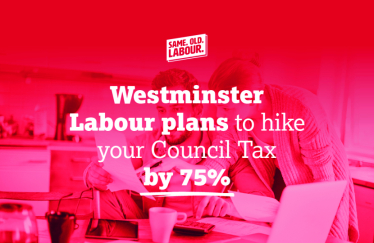 Westminster Labour plans to increase council tax by 75%