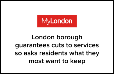 London borough guarantees cuts to services so asks residents what they most want to keep