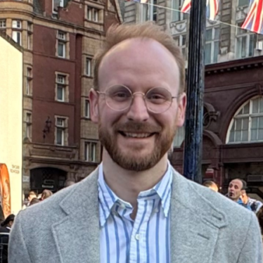Cllr Paul Fisher by Oxford Circus